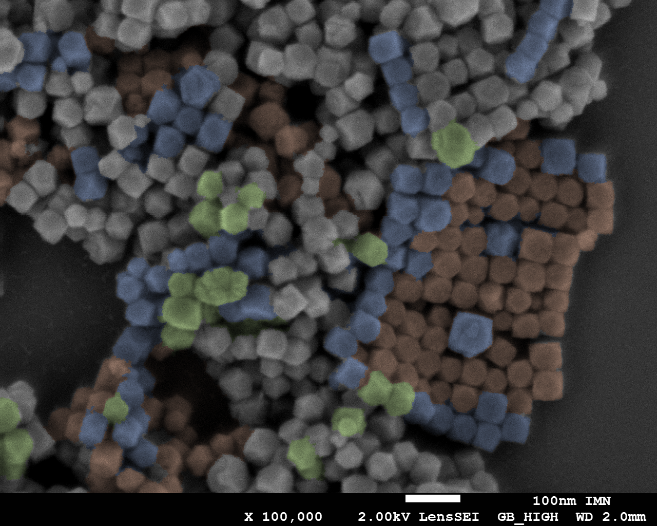Synthesis and morphology of iron oxide nanoparticles